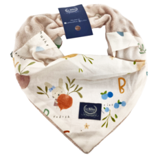 La Millou 棉質圍兜 25x30cm 100%棉, 兔兔果園, 1件, 1件