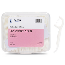 DADEN 400D Y型牙線, 220入, 1套