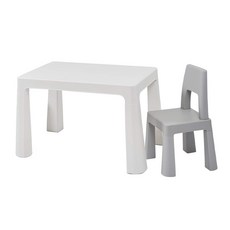 韓系書桌椅, 灰色