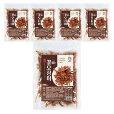 해야미 꽃피는 오징어, 100g, 5개