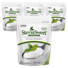 SteviaSweet 赤藻糖醇含甜菊糖, 4個, 200g