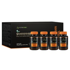 NUTRICORE 綜合維他命礦物質, 180錠, 4個