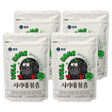 Wellkong 烘烤黑豆, 4個, 250g