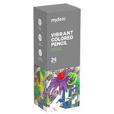 mideer 創意三角色鉛筆, 4歲以上, 24色, 1組