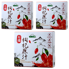 統一生機 有機枸杞原汁 10包, 300ml, 3盒