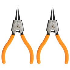 PICUS 日本製 軸用直爪扣環鉗 145mm ESR-145S, 2個