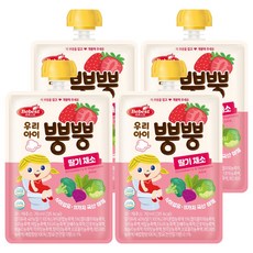 Bebest 孩童蔬果汁, 草莓蔬菜口味, 70ml, 4包