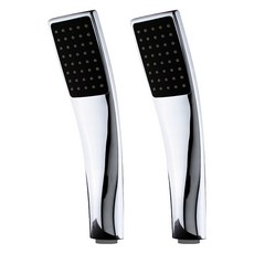 SAMWON COBRA 方形蓮蓬頭, 銀色, 2個