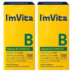 Chong Kun Dang 鍾根堂 I'm Vita 維他命B群, 120顆, 2個