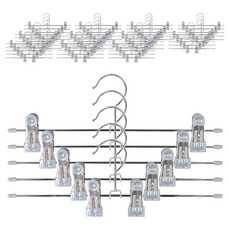 조은리빙 논슬립 코팅 치마 바지 집게, 그레이, 60개