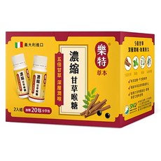 樂特 濃縮甘草喉糖 潤喉時刻, 38.8g, 1盒