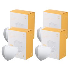 맘편히마스크 새부리형 마스크 대형 KF-94, 25개입, 4개