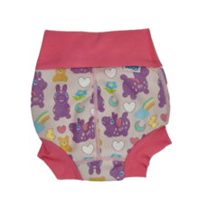 Splash About Happy Nappy 全新3D 游泳尿布褲 Rody跳跳馬 粉紅樂園, XL, 1件