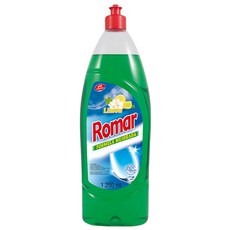 ROMAR 檸檬洗碗精 去油膩, 1250ml, 1瓶