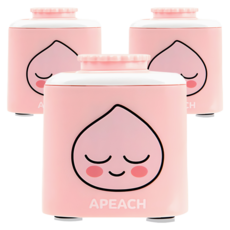 아이콘스 카카오프렌즈 자동 연필깎이, 어피치, 3개