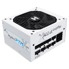 FSP 全漢 HYDRO PTM X PRO 1200W ATX3.0 PCIe5.0 白金牌 全模組 電源供應器 白色 原廠保固, 1個