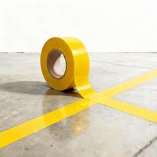 地板標線膠帶 黃色 50mm x 30m, 2個