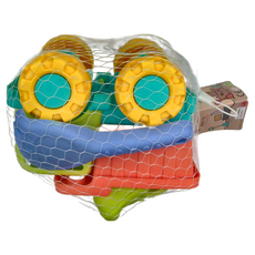 PLAYFUL TOYS 頑玩具 軟膠沙灘車組, 混和顏色, 500g, 1組