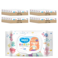 奈森克林 純水柔濕巾 掀蓋包, 1入, 48包