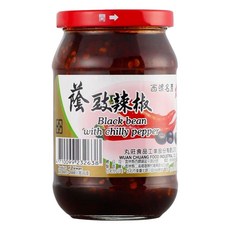 丸莊醬油 蔭豉辣椒, 380g, 1罐
