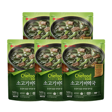 Chefood 牛肉海帶湯, 5個, 500g
