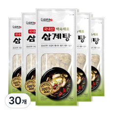 자연초 삼계탕 백숙재료, 30개, 100g