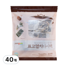 곰곰 표고멸치다시팩, 15g, 40개