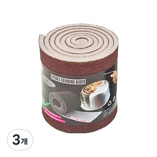 神奇擦洗燒焦鍋具除鏽研磨菜瓜布 自由裁切(9 x 100 cm), 3個, 1入