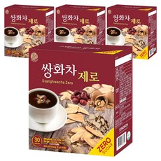 SONGWON 松原食品 零糖雙和茶, 4個, 15g, 30入