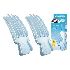 DASHU 日常蓬鬆梳 細, 2個, 藍色