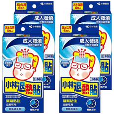 小林製藥 小林退熱貼 未滅菌 成人用, 6片, 4盒
