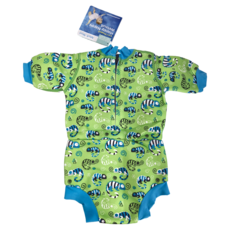 Splash About Happy Nappy Wetsuit 連身版游泳尿布褲, L, 1件