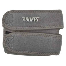 AOLIKES 奧力克斯 雙重加壓髕骨帶, 灰色, 2個