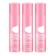 퓨어베스 노웨이팅 드라이 샴푸 스위트, 3개, 200ml