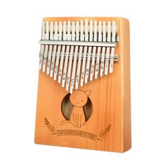 Abbes Cat 17 音階桃花心木卡林巴全包