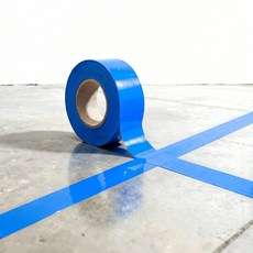 바닥라인 마킹 테이프 파랑 50mm x 33m, 2개