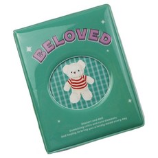 小卡冊 明信片 照片小卡 收藏冊, 綠色, 18張