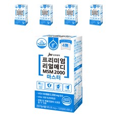 jw Pharmaceutical MSM 2000補充錠, 120顆, 5罐