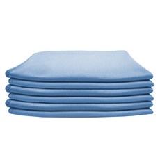 World Clean 玻璃擦拭布 40x40cm, 6個, 藍色