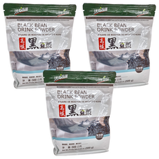 健康時代 高纖黑豆漿 無糖, 500g, 3包