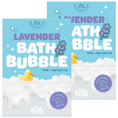 MY LITTLE TIGER 孩童用泡泡入浴劑 薰衣草香, 300g, 2盒
