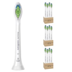 PHILIPS 飛利浦 sonicare Optimal 白色牙刷刷頭, HX6064/67, 12個
