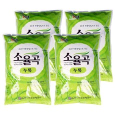 송학곡자 우리밀 누룩, 1kg, 4개