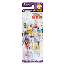 Skater 兒童牙刷組 TBCR6T 6-12歲用, 寶可夢, 3支, 1組