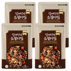 찬스푸드 할매정성 소갈비찜, 4개, 500g