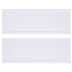 FaSoLa DIY 可伸縮任意拼接 伸縮抽屜隔板 FA-ZF-288A 長款 18.2~35 x 6cm 2個, 白