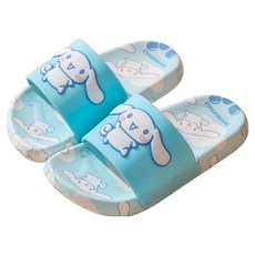 아동용 산리오 패턴 캐릭터 슬리퍼