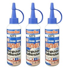 PowerBon 超黏修補黏合劑 120g - 強力黏合 適用多種材質 居家修繕必備, 3入