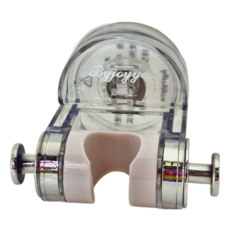 apex Innovation 可調式吸盤免打孔蓮蓬頭架 任意好拆卸 高度隨心調, 透明銀