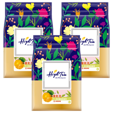 High Tea 伂橙 果乾茶 洋甘菊柚香綠茶包 Set 含柳橙果乾, 7g, 8包, 3袋